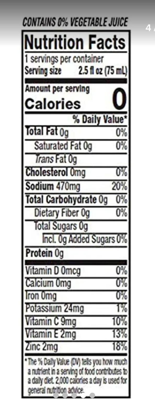 Electrolitos-Jugo de pepinillo 470mg sodio - Imagen 2
