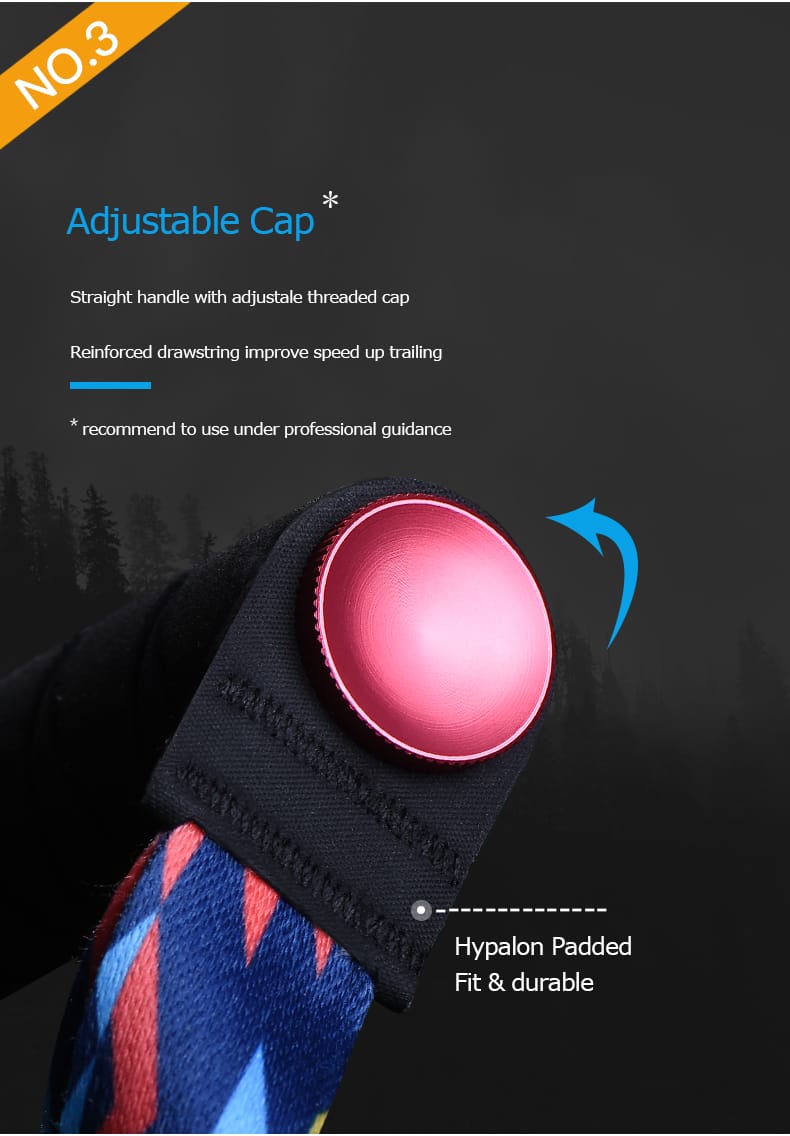 AONIJIE-Bastones Trail aluminio 7075 ligero - Imagen 6