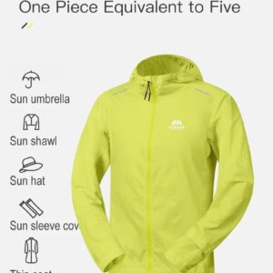 AONIJIE-Chaqueta rompevientos hombre