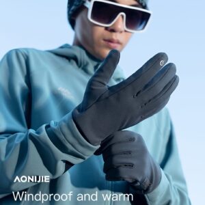 AONIJIE-Guantes cálidos para exteriores