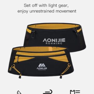 AONIJIE Cinturón Serie Mont Blanc porta bastones incluye anfora 500ml w8141