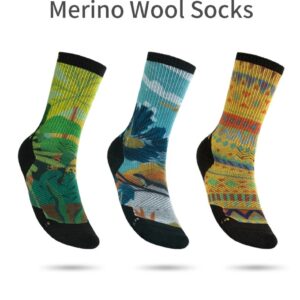 AONIJIE-Calceta unisex Lana Merino