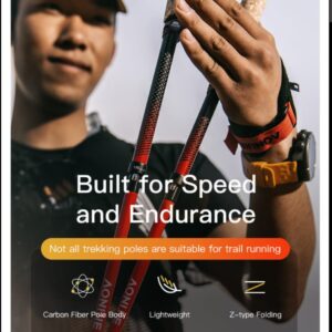 AONIJIE-Bastones Odyssey 2.0 Carbono E4218