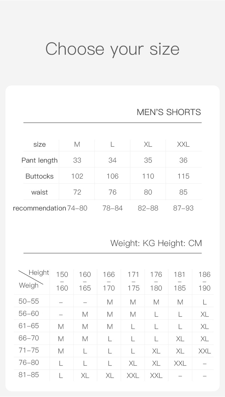 AONIJIE- Short hombre fm5199 - Imagen 3