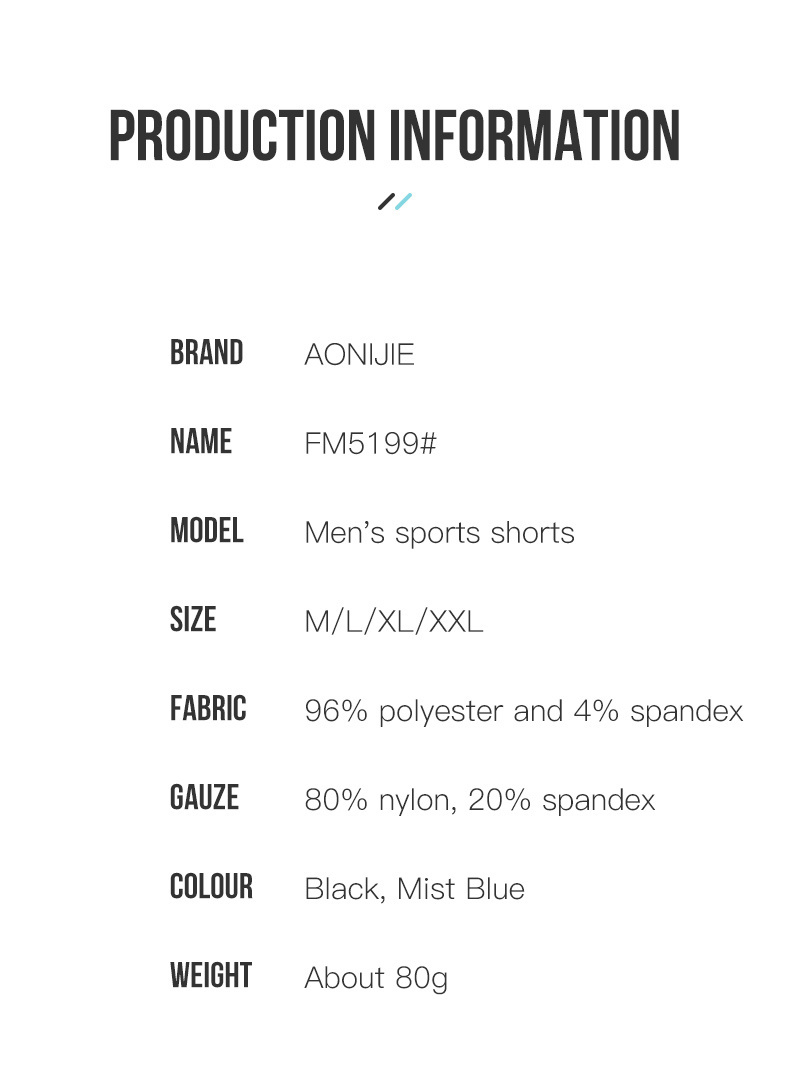 AONIJIE- Short hombre fm5199 - Imagen 8