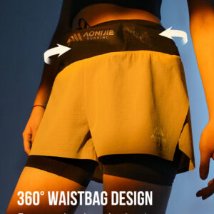 AONIJIE- Shorts mujer cinturón integrado FW6226