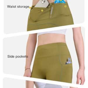 AONIJIE- Shorts cinturón mujer FW6255