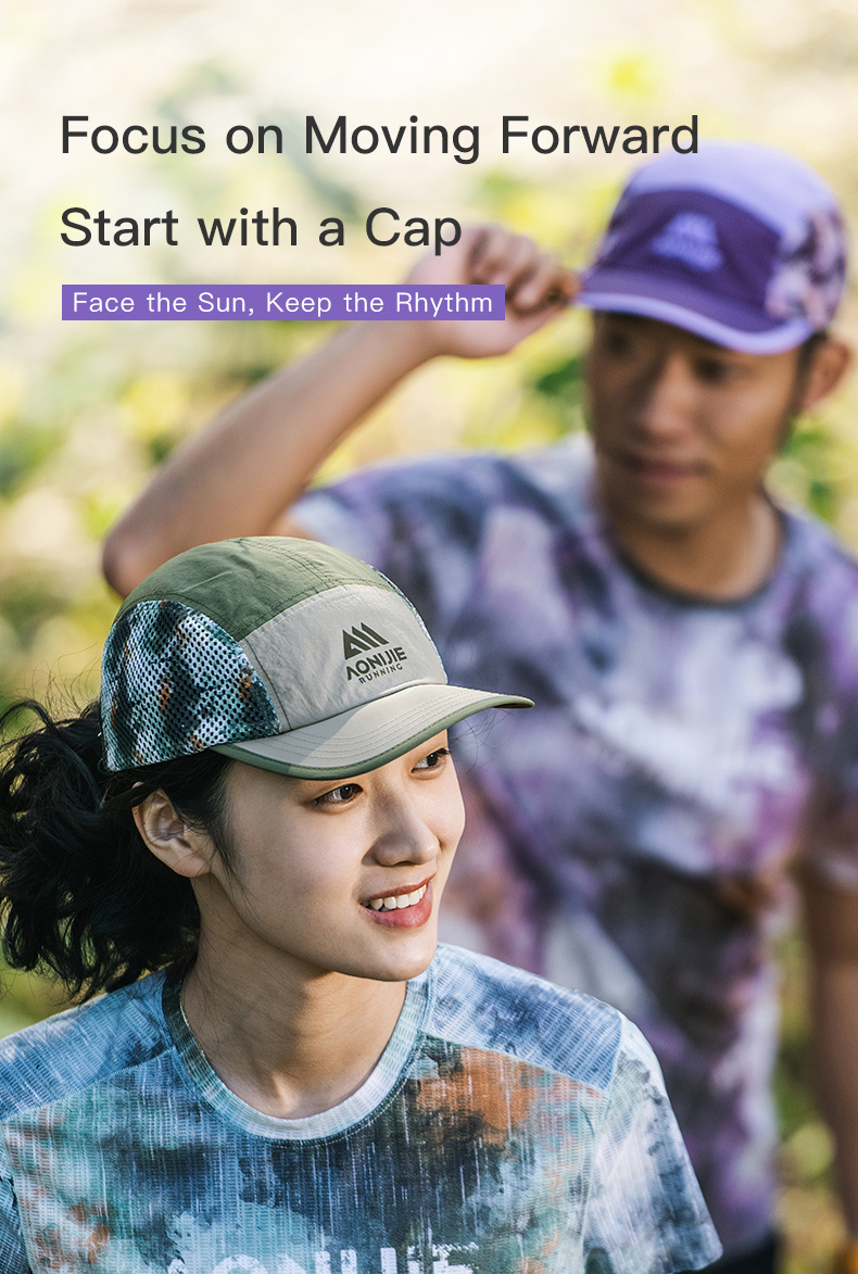 AONIJIE-Gorra malla transpirable E4635 nvos colores