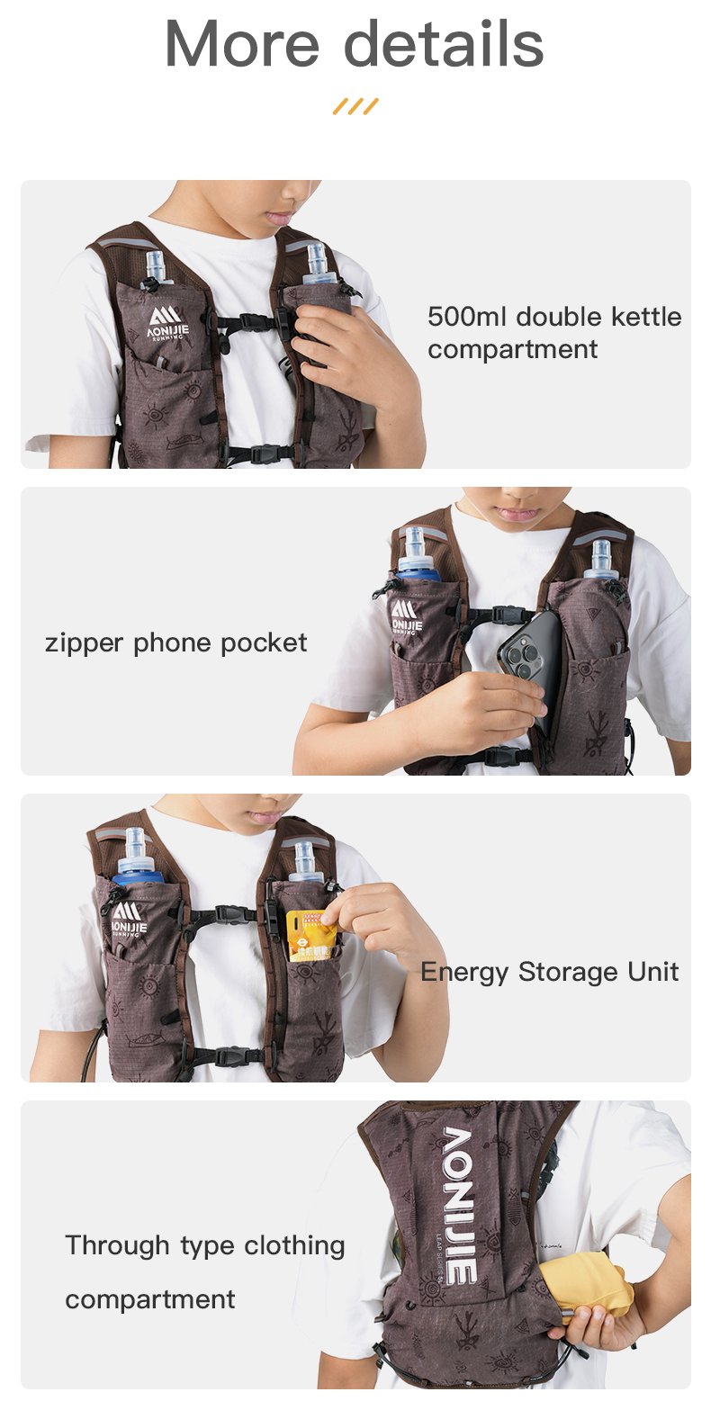 Aonijie-Chaleco C9119-5L para niños - Imagen 7