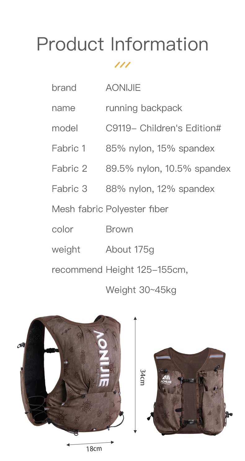 Aonijie-Chaleco C9119-5L para niños - Imagen 10