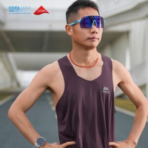 AONIJIE-Playera tirantes para hombre diseñada para deportes de alta intensidad FM5268